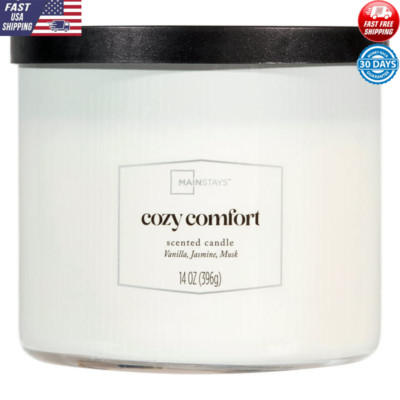 1 pack 3-Wick Scented Candle Cozy Comfort Aromatic Relaxation Home Decor Gift-image