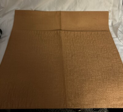 New Pier 1 Import 2 Made In India Cotton Ciudad Honey Placemats  14x20-image