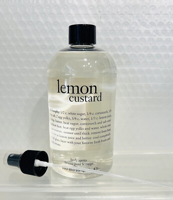 Philosophy LEMON CUSTARD  ALL OVER BODY SPRITZ SPRAY 16 FL OZ WITH PUMP-image