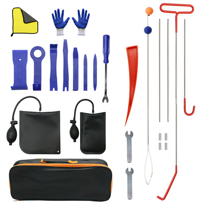 Kit Para Abrir Puerta De Auto Carro, Completo 27 Pc Profesional Long Reach Tools-image