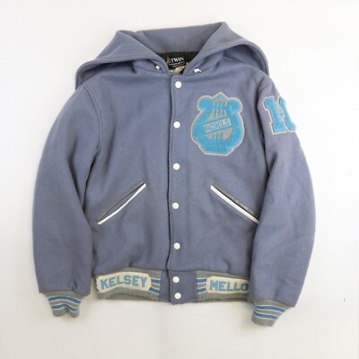 Vintage Rebels Marching Band Wind Symphony Wool Varsity Jacket Womens Size Small-image