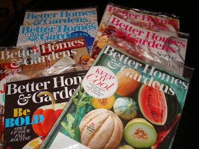 Better Homes And Garden  20`19-2021 back Isses lot of 7-image