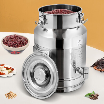 Better Homes & Gardens 15L Beverage Dispenser with A Spigot 304 Stainless Steel-image