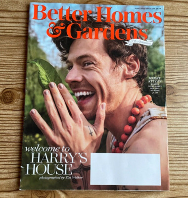 Better Homes and Gardens Magazine June 2022  100th Anniversary - HARRY STYLES-image
