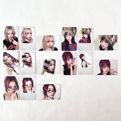 [LE SSERAFIM] CRAZY / Compact version Photocard PC set Chaewon-image