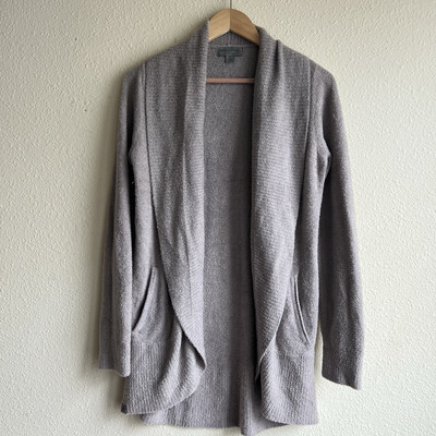 Barefoot Dreams Cozy Chic Lite Circle Cardigan Sweater Size Medium-image