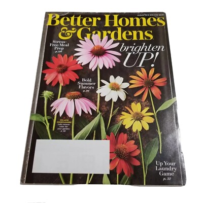 Better Homes and Gardens Magazine - August 2018 Brighten Up!-image