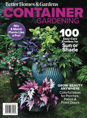 Better Homes & Gardens Container Gardening Magazine/Back by Popular Demand 9z-image