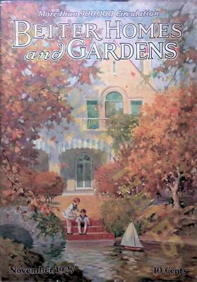 Vintage  Better Homes and Gardens Magazine November 1927 -image