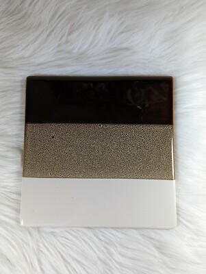 Pier 1 Tri Color Trivet Tile Ceramic-image