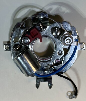 Lucas distributor DM2P4 complete point plate assembly-image