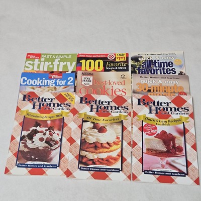 Better Homes and Gardens Lot of 9 Mini Magazines Booklets-image