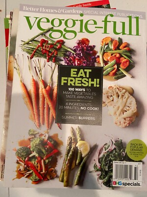 Better Homes and Garden Magazine Veggie-full  2017-image