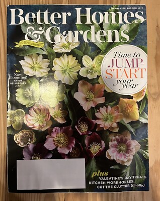 Better Homes & Gardens Magazine January February 2022 Time To Jump Start-image