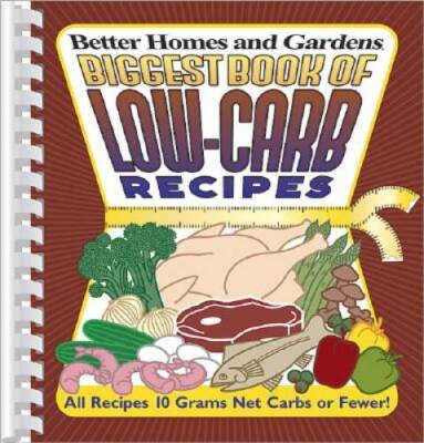 Biggest Book of Low Carb Recipes (Better Homes  Gardens) - ACCEPTABLE-image
