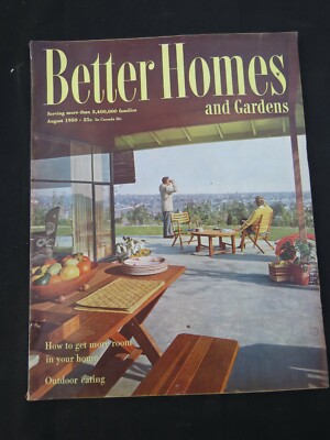 Better Homes & Garden Magazine August 1950-image