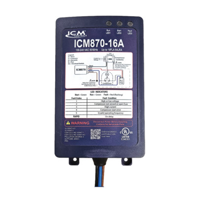 ICM Controls ICM870 Series 16A Soft Start W/ Over-Current Protection-image