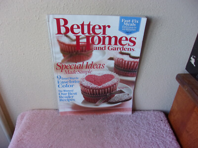 BETTER HOMES & GARDENS  MAGAZINE.