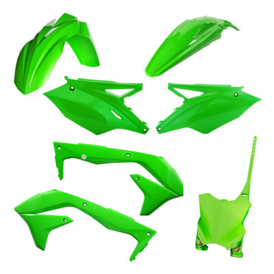 Cycra Complete Plastic Kit Set Green For KAWASAKI KX450F 2016-2018-image