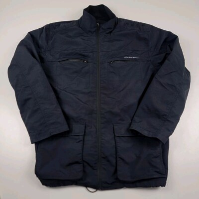 VTG Oakley Men's Embroidered Logo Full Zip Military Bomber Jacket Sz XL Y2K -image