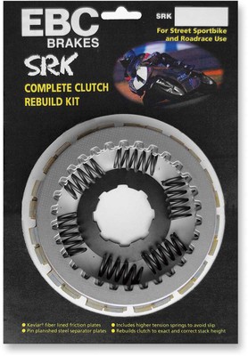 1980-1983 KAWASAKI KZ550 Motorcycle EBC SRK Complete Clutch Kit-image