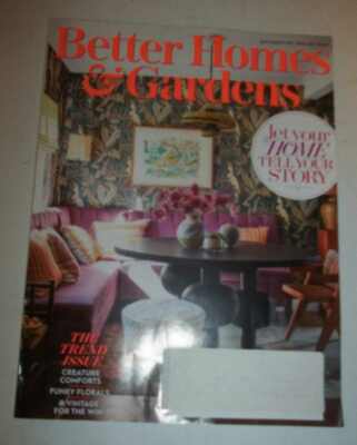 Better Homes & Gardens September 2021, Back Issue-image