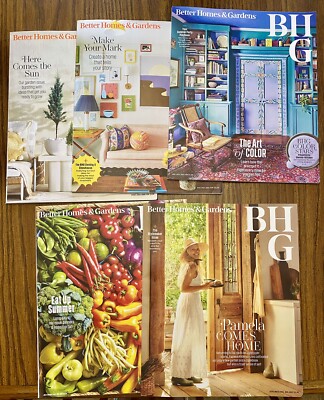Better Homes & Gardens Magazines BHG Lot Of 5 From 2024-image