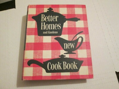 Vintage 1953 Better Homes & Gardens New Cookbook 1st Edition 9th Print Nice Cond-image