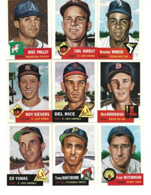 1991 Topps Archives the 1953 series 1-200 Complete Your Set!! BUY 2 GET 1 FREE-image