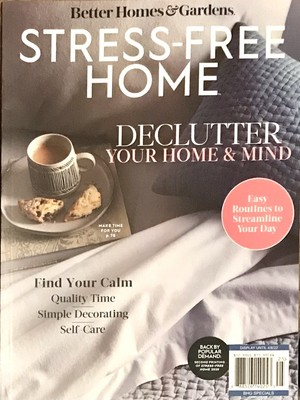 Better Homes & Gardens 2022 Magazine Declutter Your Home-image