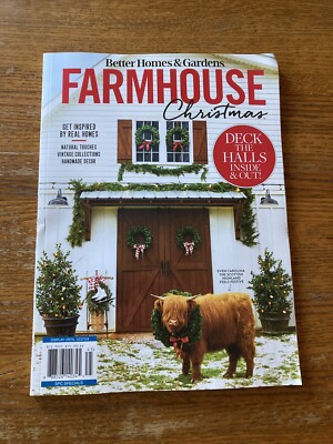 Better Homes & garden  Special Magazine  2024  Farmhouse Christmas-image