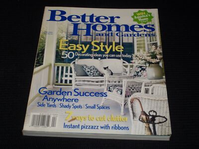 2005 APRIL BETTER HOMES & GARDENS MAGAZINE - EASY STYLE COVER - E 4676-image