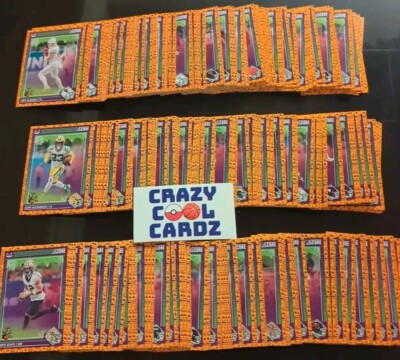 🏈2024 Score a Treat Football Cards Complete your set PYC Orange Base 1-300-image