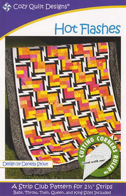 Hot Flashes quilt pattern for 2 1/2