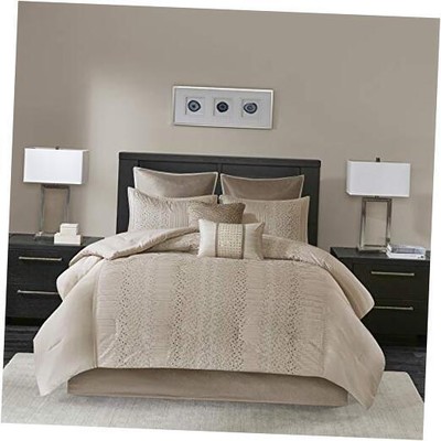  Camelia Cozy Comforter Set-Trendy Cal King (104 in x 92 in) Camelia Natural-image