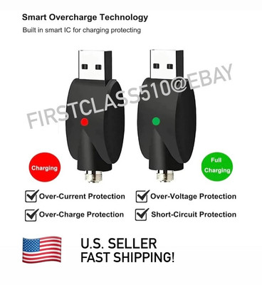 510 USB Smart Charger (2 Pack)  with Over Charge Protection Soldering Iron 2pcs-image