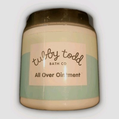8 oz Tubby Todd Bath Co All Over Ointment Jar New, Sealed-image