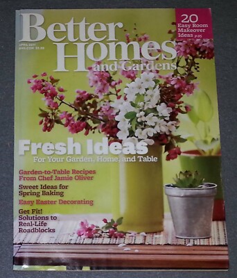 Better Homes and Gardens Magazine - April 2011 Fresh Ideas for your garden, home-image