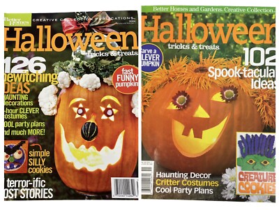 Better Homes And Gardens Creative Collection Publications Halloween 2004 & 2005-image