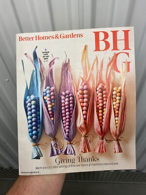 NEW Better Homes & Gardens Magazine November 2024 Giving Thanks FREE SHIP USA-image