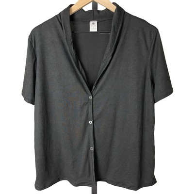 Cozy Rozy Pajama Top Black L-image