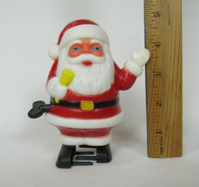VTG 1950s 60s WALKING SANTA CLAUS 5