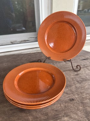 Pier 1 Imports RADIUS Plates In Terra-Cotta 8-1/4