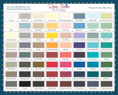 NEW Colors! DIXIE BELLE CHALK MINERAL PAINT-4,8,16 & 32oz.-FREE SHIP OVER $35-image