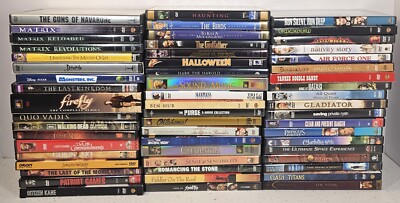DVD movies lot, you choose SEE DESCRIPTION  Action, Animation, Fantasy, Classics-image