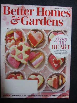 Better Homes & Gardens Magazine February 2020 From The Heart-image