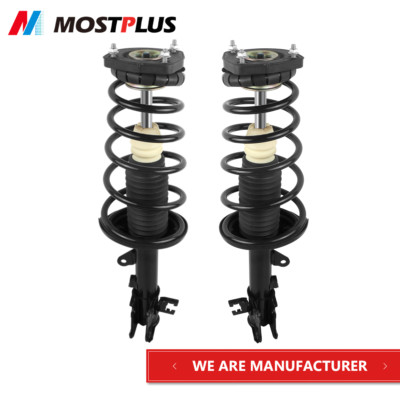 Pair Rear Complete Shock Struts Assembly For 2000-2006 Hyundai Elantra-image