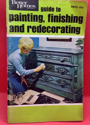 1970 BETTER HOMES AND GARDENS “GUIDE TO PAINTING, FINISHING AND REDECORATING” -image
