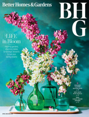 BRAND NEW Better Homes & Gardens Magazine April 2025 Life in Bloom FREE SHIP USA-image