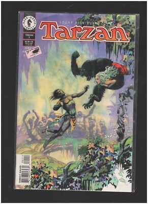 Tarzan #1 Vol. 3 Dark Horse Comics 1996 Edgar Rice Burroughs Arthur Suydam Jones-image